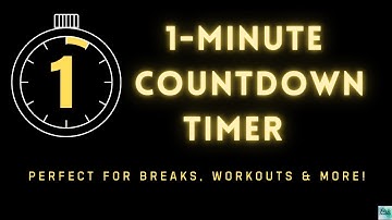 🎥 1 Minute Countdown Timer | Python Project ⏰