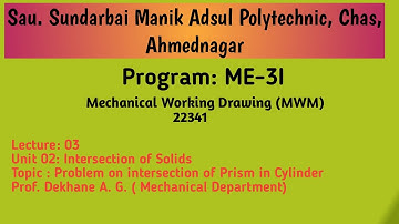 Adsulpoly_Mechanical_3I_MWM_UNIT 02_INTERSECTION OF SOLIDS Lecture_3_PROBLEM ON PRISM IN CYLINDER