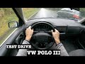 1997 VW Polo 1.4i 60HP 5D OPENAIR | POV Test Drive | 0-100 | Fuel cons.| Review