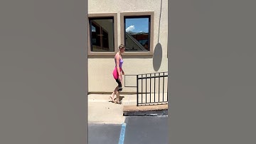 Emily Walks in Heels with Rotationplasty Prosthetic Leg