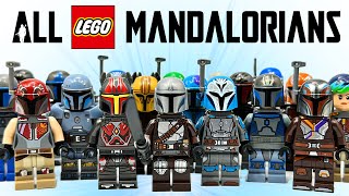 ALL LEGO MANDALORIAN Minifigures EVER! (2011-2023)
