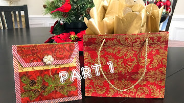 #lovewinterart  Altered Envelope - Part 1 of 2