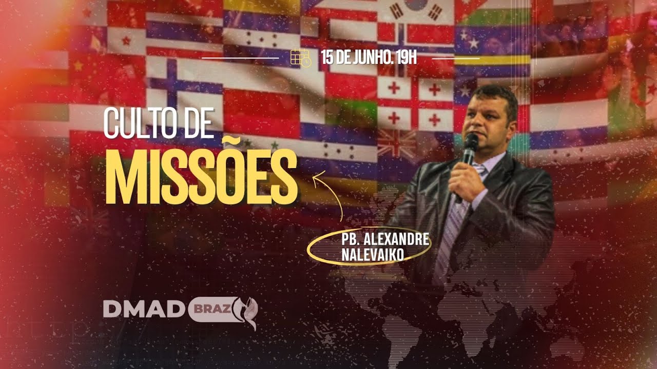 CULTO DE MISSÕES // 15-06-2025 // PB. ALEXANDRE NALEVAIKO