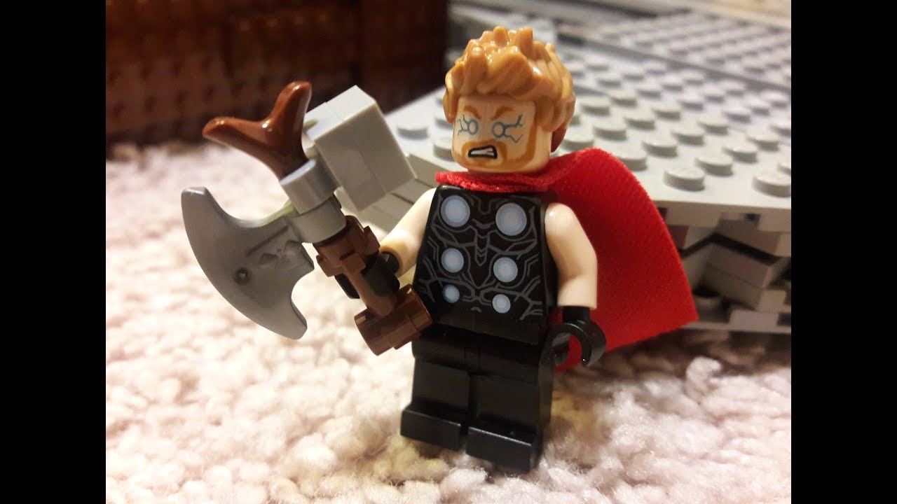 Marvel-Thor & Storm Breaker axe-Ragnarok infinity war-Fit lego figure P9 