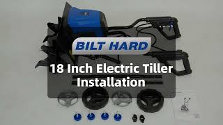 18 Inch Electric Tiller Installation Video