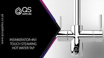 Introducing the InSinkErator 4N1 Touch Steaming Hot Water Tap