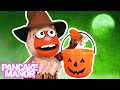 HALLOWEEN COSTUMES & TRICK OR TREATING SONG FOR KIDS | Pancake Manor