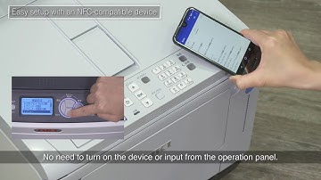 [C650] Easy Setup with NFC-Compatible Devices