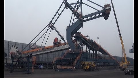 Installation of Stacker Reclaimer