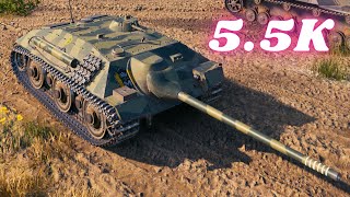 E 25 - 5.5K Damage 8 Kills World of Tanks Replays