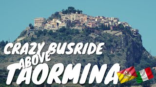 Crazy busride above Taormina [timelapse]