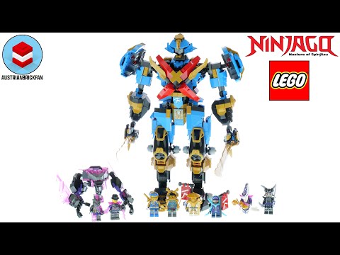 LEGO Ninjago 71775 Nya's Samurai X MECH Speed Build