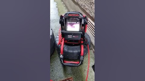 RIDGID SeeSnake camera and reel for blocked drains