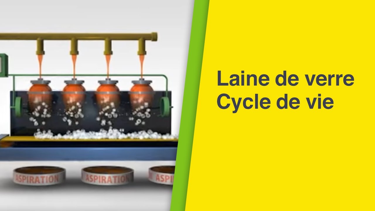Cycle de vie de la laine de verre de la fabrication au recyclage Les Engagements Isover Cycle de vie de la laine de verre de la fabrication au recyclage Les Engagements Isover