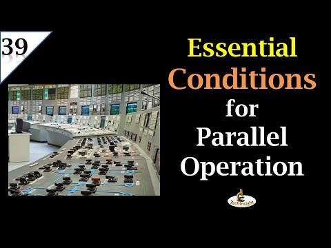 L39: Essential conditions