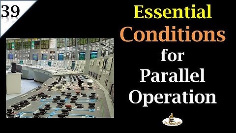 L39: Essential conditions for parallel operation | Transformer Series | In Hindi