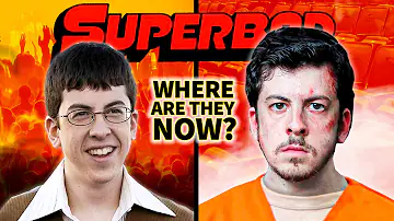 How old was the cast of Superbad during filming?