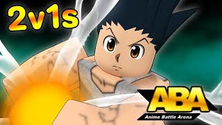 2v1s with Gon in ABA