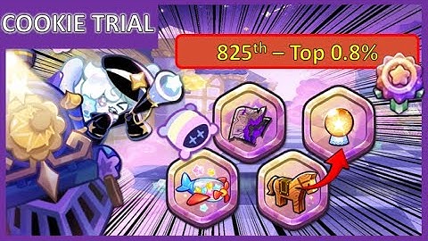 Milky Way Cookie Trial: Hard Mode 708M - Top 0.8% with Starlight Nightlight | Cookie Run Ovenbreak
