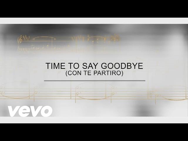 IL DIVO - Track By Track - Time To Say Goodbye (Con Te Partiró) class=