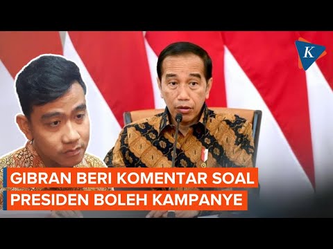 Gibran Beri Komentar soal Jokowi Sebut Presiden Boleh Kampanye