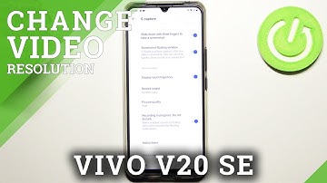How to Change Video Quality on Screen Recorder on VIVO V20 SE –  Screen Recording Settings