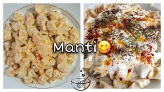 Vlog12 طريقة تحضير المانتي الطبق الأكثر شهرة في تركيا  ?? | Turkish Manti Recip