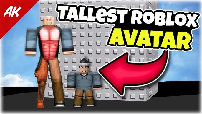 Biggest and Smallest Roblox Avatar : u/Evan250250