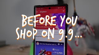The folks over at shopback asked us to try out their app that's
supposed help you save more money when go crazy during 9.9 sales and
beyond. c...