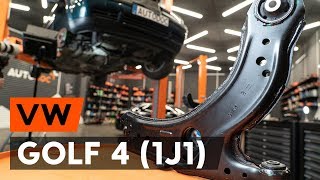 Cómo cambiar Barra oscilante de suspensión de ruedas VW GOLF IV (1J1) - vídeo guía