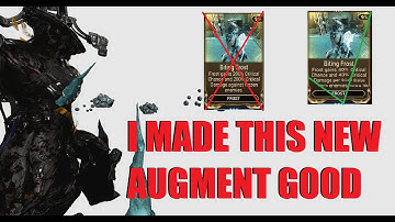 [WARFRAME] BITING FROST How I Would Change It And Make Frost Worth Playing In 2022 l The New War