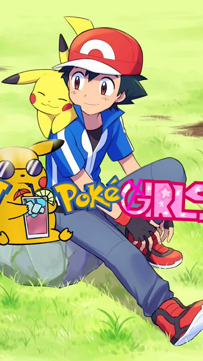 Ash's Pikachu X Poke Girl #shorts #pokemon #pikachu