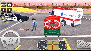 auto rickshaw stunt🛺tuk tuk auto rickshaw simulator games!Android games 2023