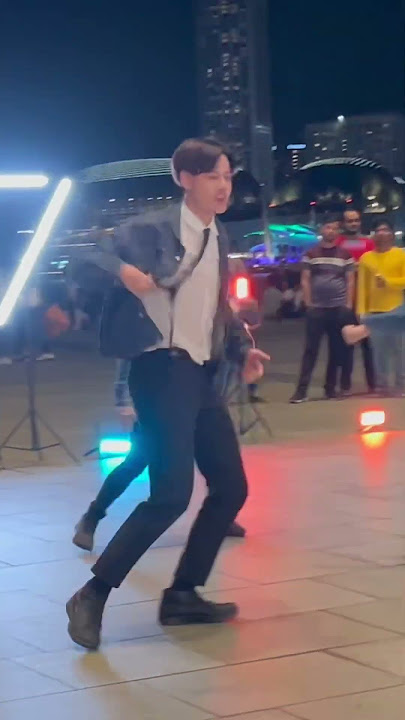 MarinaBaySands Singapore Amazing dance video #streetdance #ytshorts