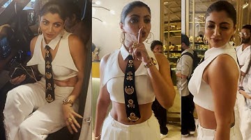 Akanksha Puri At Launch Of Planet Media & Surbhi New Song Ishtam Featuring Vivek & Anaira Gupta