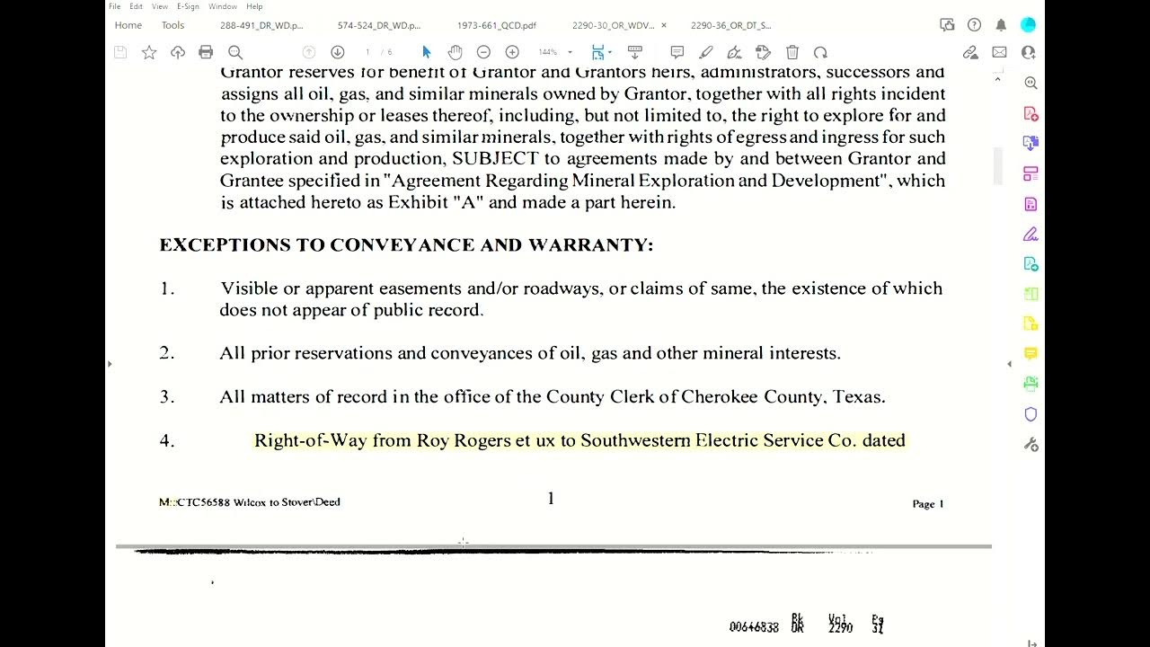 Warranty Deed with Vendor's Lien and Deed of Trust YouTube