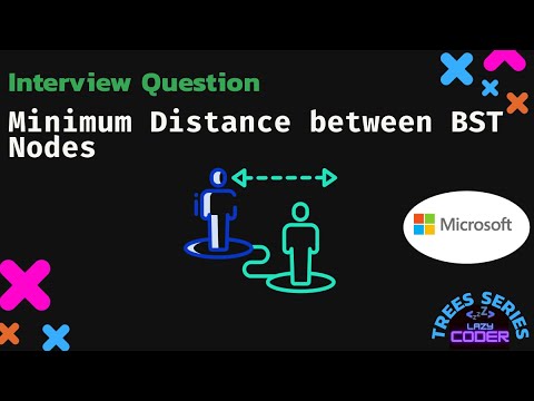 Minimum Distance between BST Nodes - Leetcode 783 - Python in Hindi