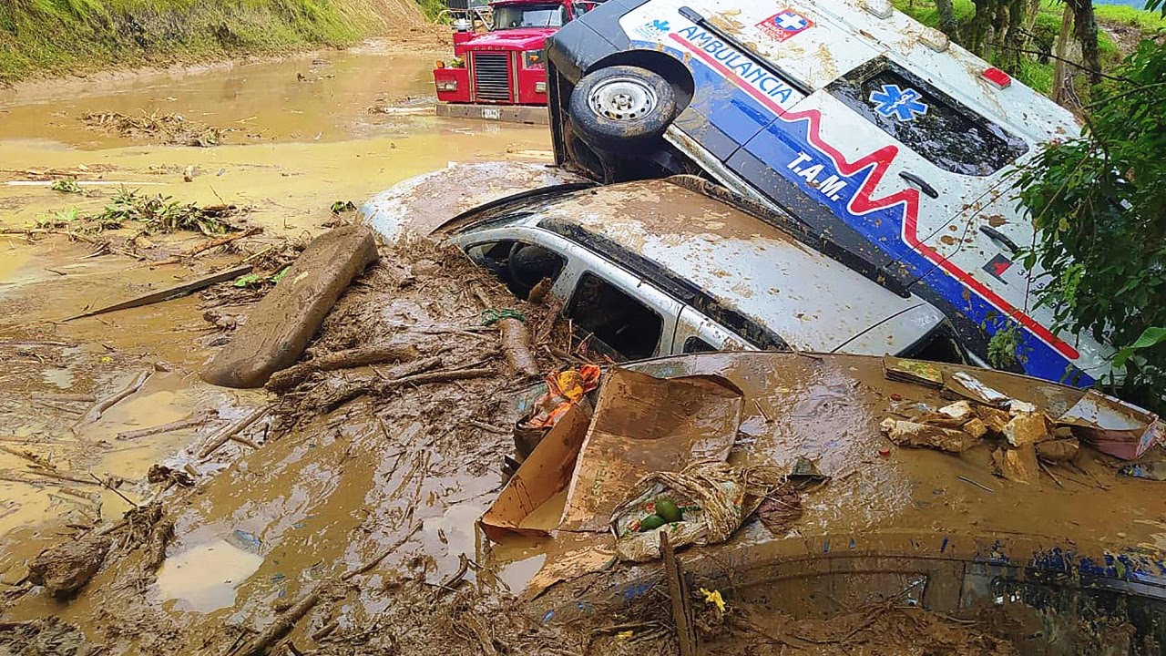 Heavy rains have caused major flooding in the municipality of Dabeiba ...