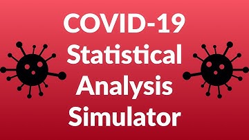 COVID-19 Statistical Analysis Simulator Web Mobile App Tutorial | Build it from Scratch on R studio
