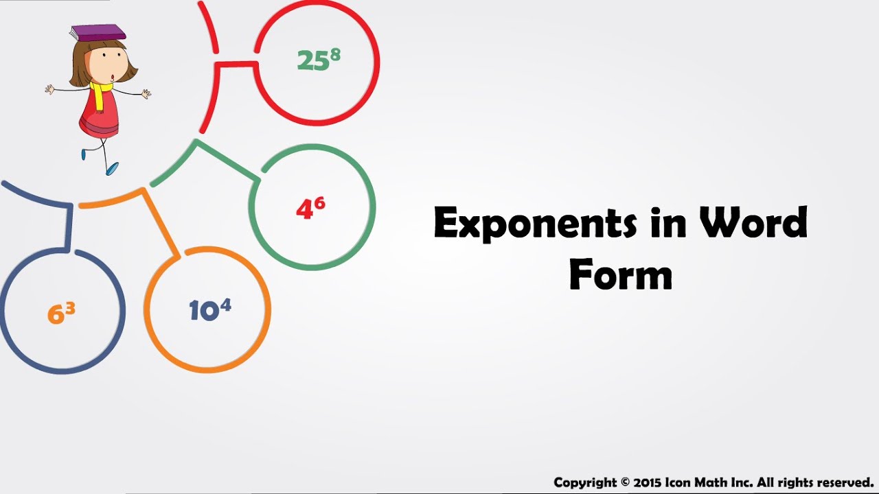 Exponents in Word Form