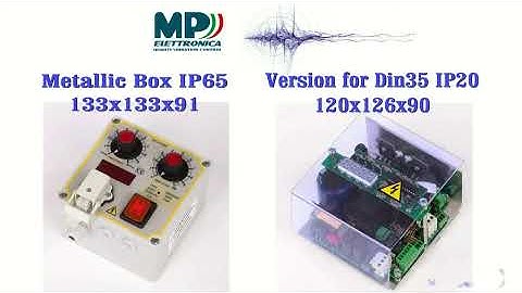 MP Elettronica - Controller RF4PWM  for electromagnetic vibrators