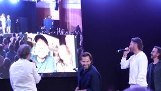 Misha's video call (Jensen, Jared, Rob, Rich)  JIB14