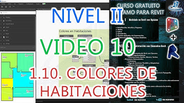 Video 10 || 1.10  COLOR DE HABITACIONES || Dynamo para Revit || Nivel II || BIM INGENIEROS