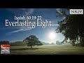 ⭐️Isaiah 60:19 22 Song (NKJV) "Everlasting Light" (Esther Mui)