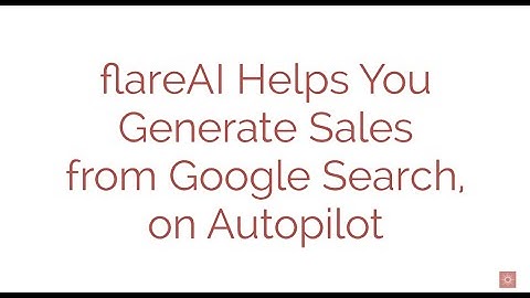 Free Sales Machine For Your Shopify Store. Generate Sales from Google Search, on Autopilot