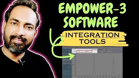 Empower 3 software in waters HPLC | Integration tools | peak processing