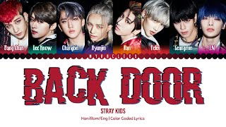 Stray Kids - Back Door Lyrics [Color Coded-Han/Rom/Eng]