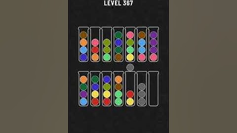 Ball sort puzzle level 367
