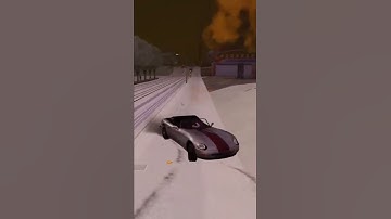 Most Realistic car crash in GTA History GTA San Andreas DE #shorts #gta #gtatrilogy #gtasanandreas