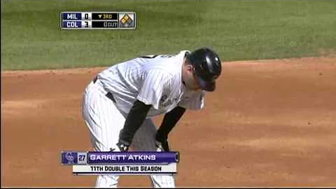 2009/10/01 Atkins' RBI double